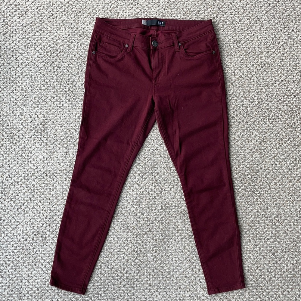 Kut from the Kloth Donna Ankle Skinny Jeans, sz 4P